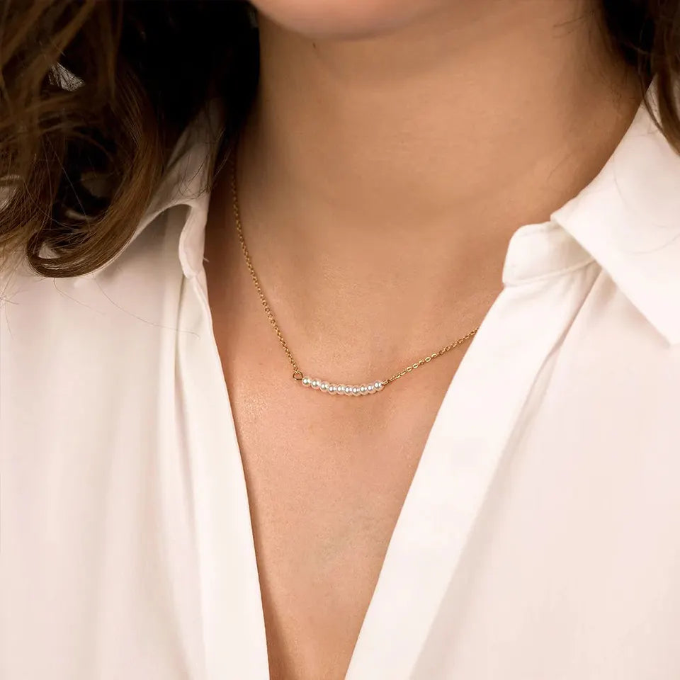 Emilia Zoetwaterparel Ketting
