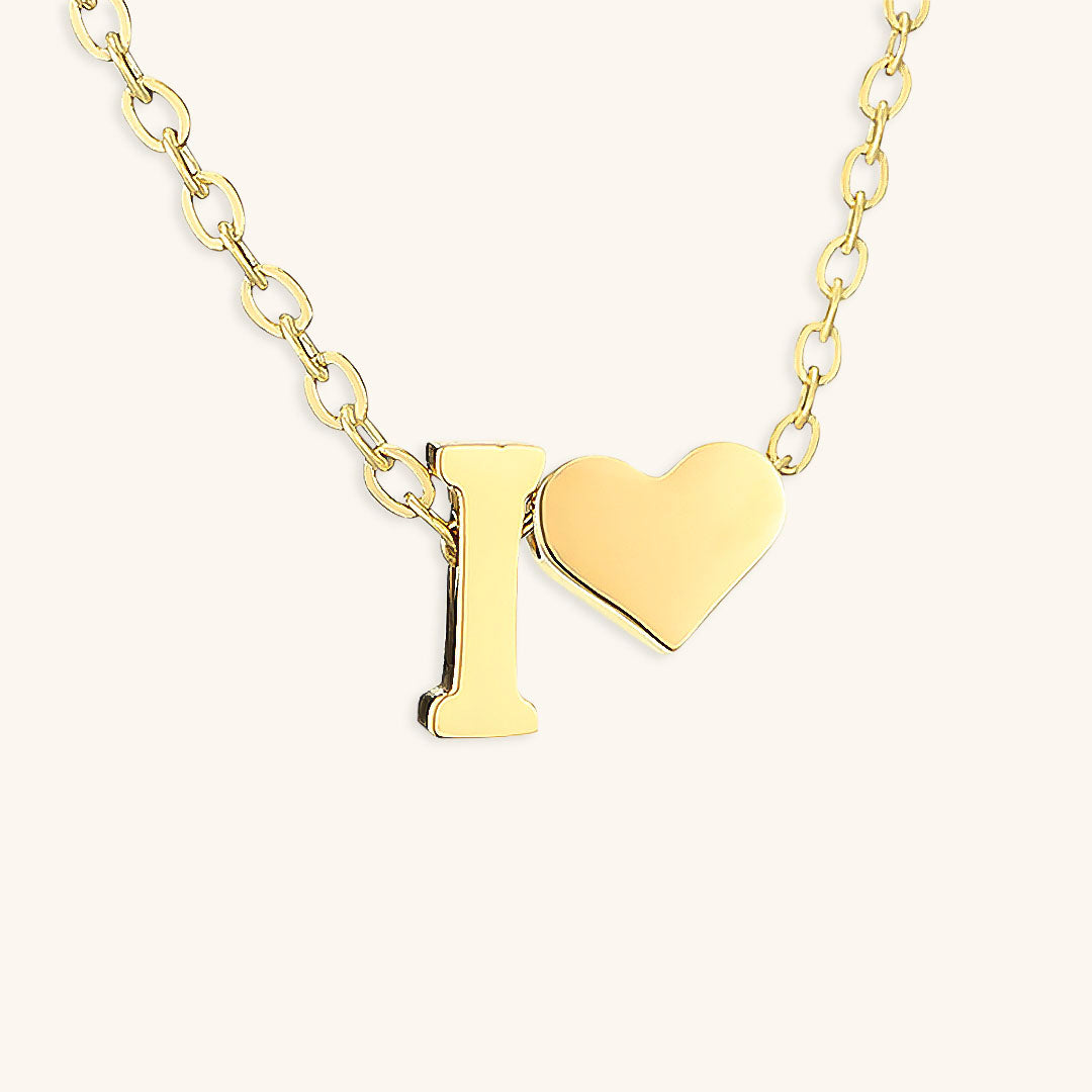 Ria Initieel Letter Gouden Ketting