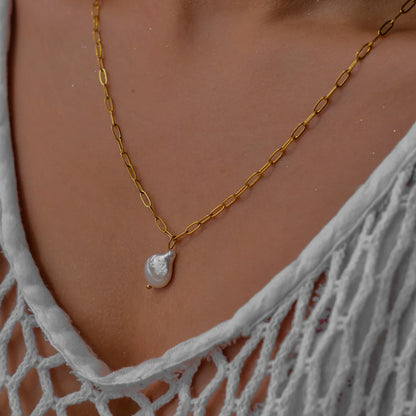 Angelica Zoetwaterparel Ketting