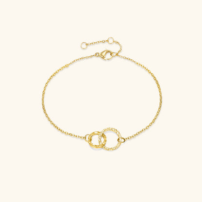 Isabelle Gouden Hoepelarmband
