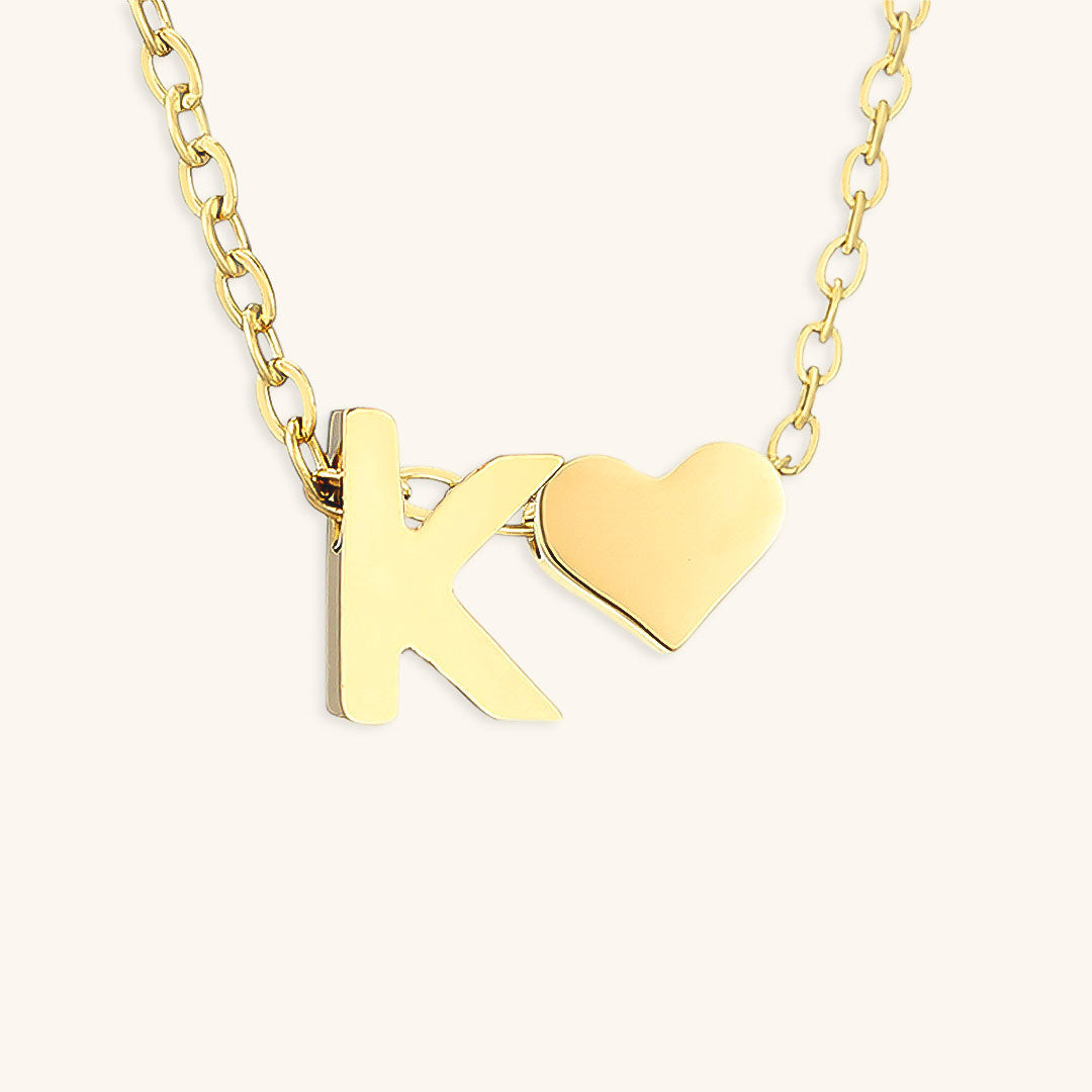 Ria Initieel Letter Gouden Ketting