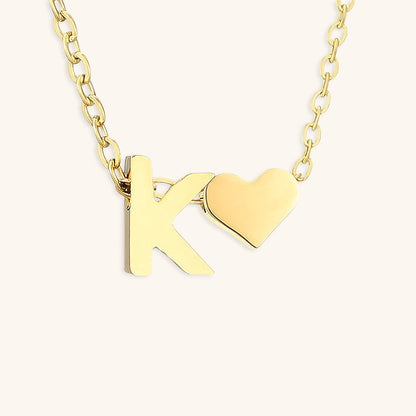 Ria Initieel Letter Gouden Ketting