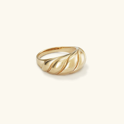 Lorelei Gouden Croissant Ring