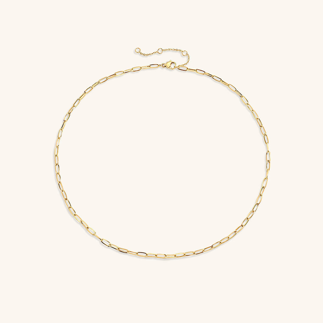 Nadia Paperclip Ketting