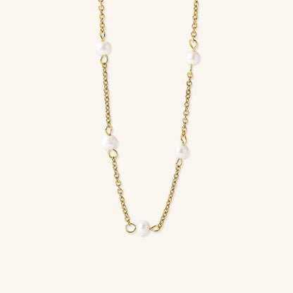 Nora Gouden Parelketting