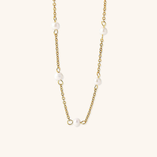 Nora Gouden Parelketting