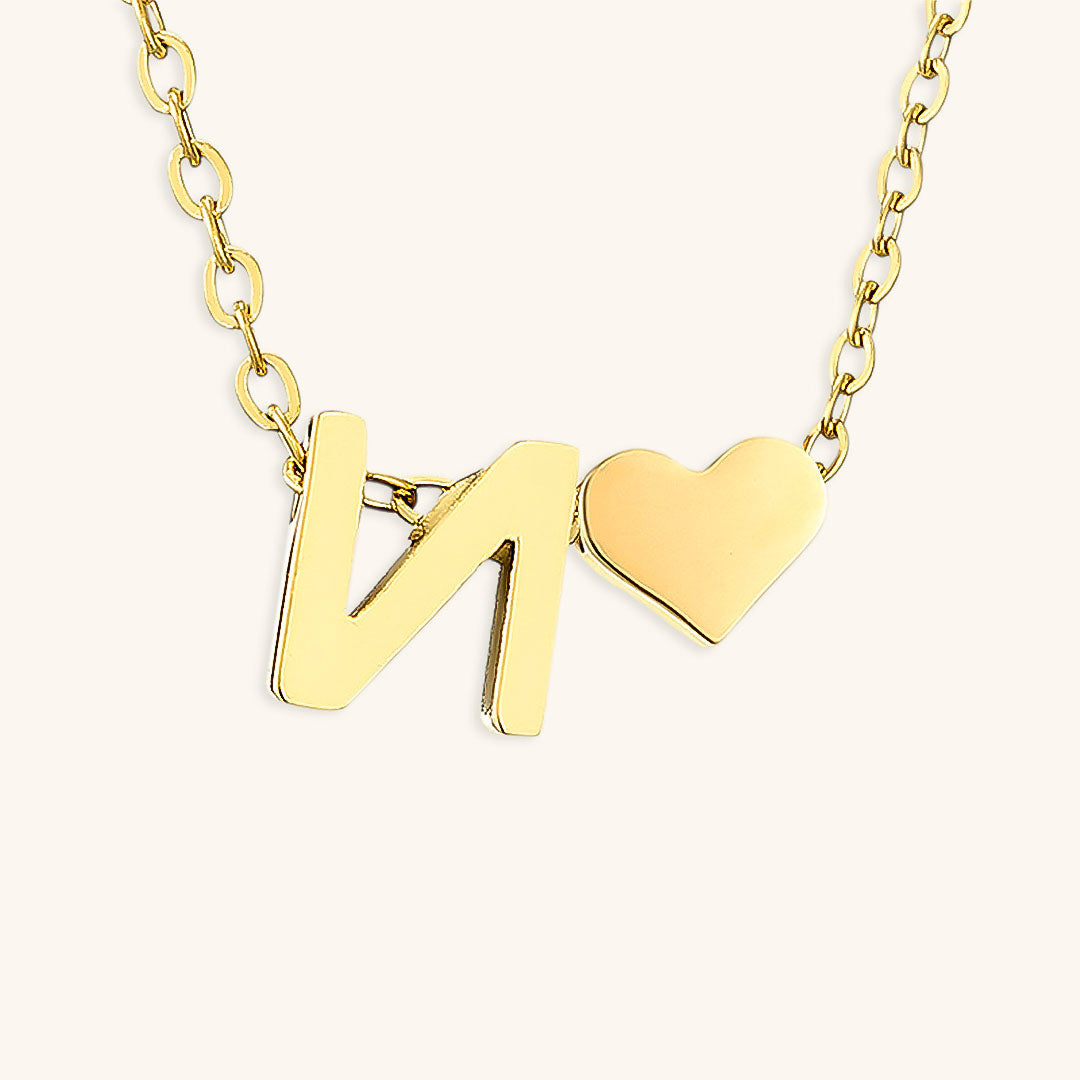 Ria Initieel Letter Gouden Ketting