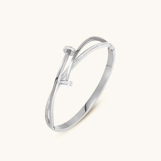 Nagelsteen Armband - Zilver