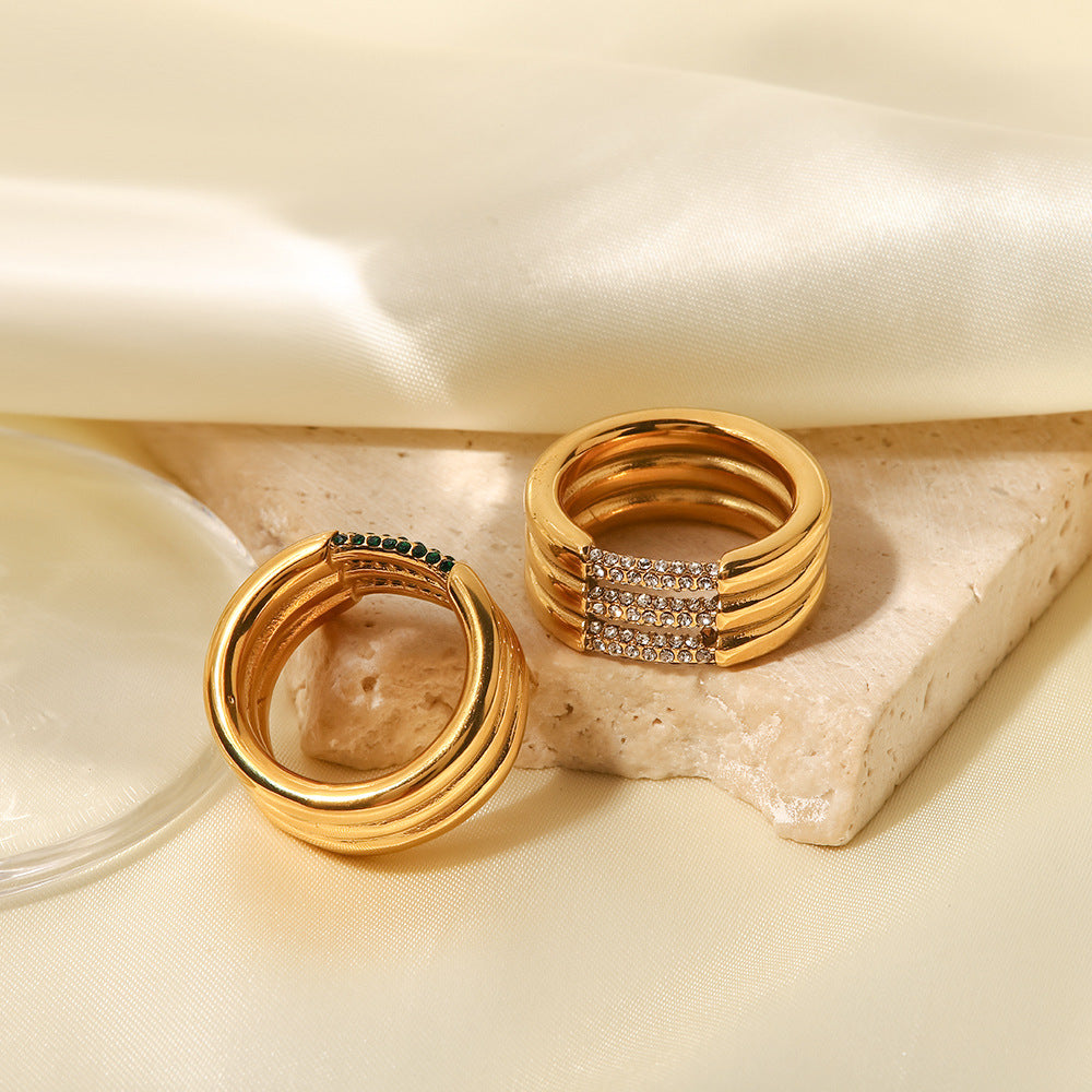 Serenity Diamanten Gouden Ring