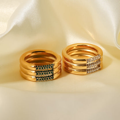 Serenity Diamanten Gouden Ring