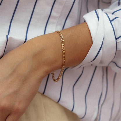 Saturn Gouden Kettingarmband