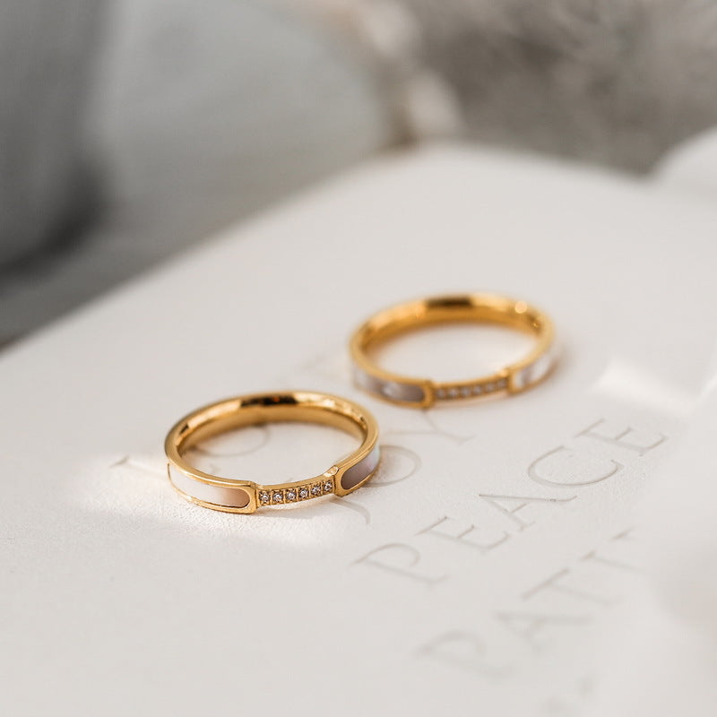 Gabrielle Diamant Simulant Gouden Ring