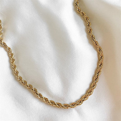 Bianca Touwketting Gouden Halsketting