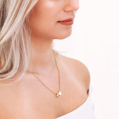 Ria Initieel Letter Gouden Ketting