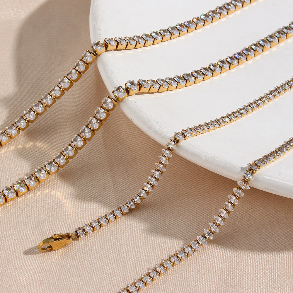 Wisteria Diamanten Tennis Necklace