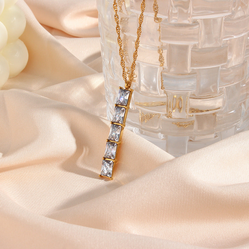 Thea Diamanten Ketting