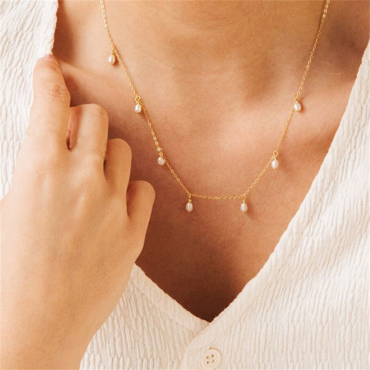 Freeda Zoetwaterparel Ketting