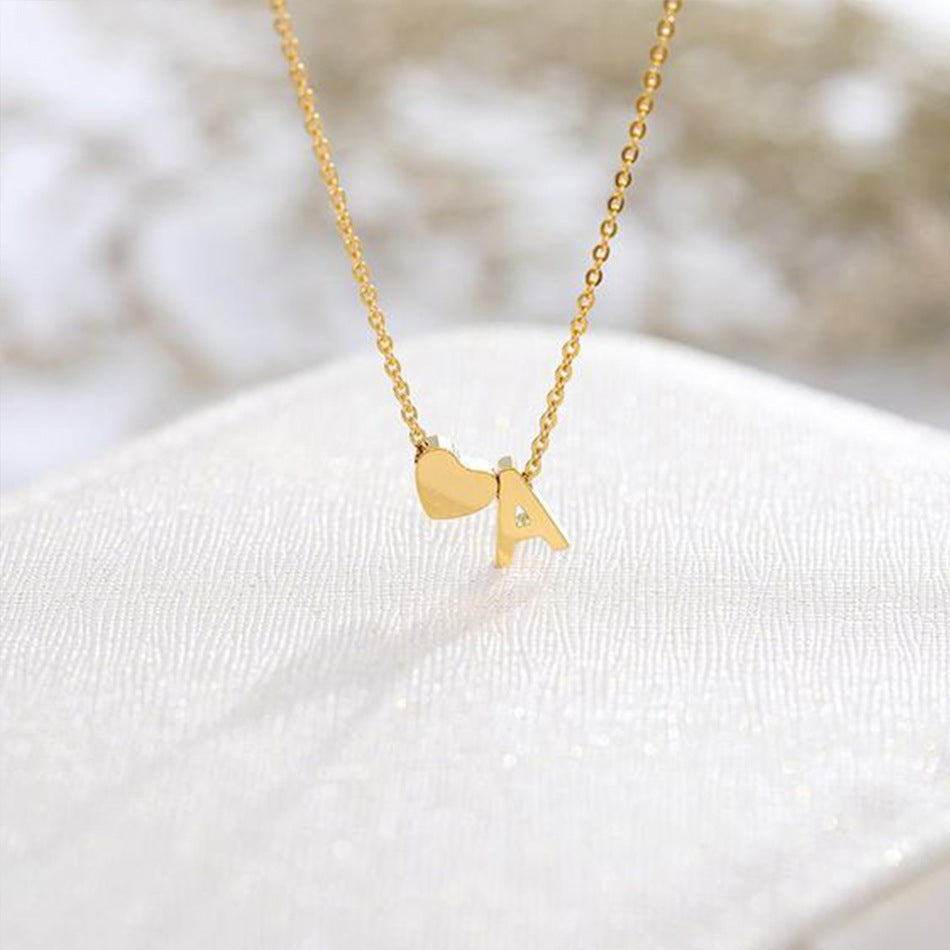 Ria Initieel Letter Gouden Ketting