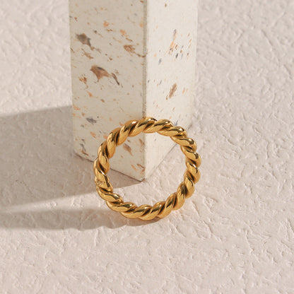 Melody Gouden Twist Ring