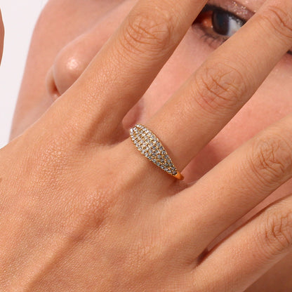 Germaine Gelegde Gouden Ring