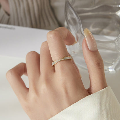 Gabrielle Diamant Simulant Gouden Ring