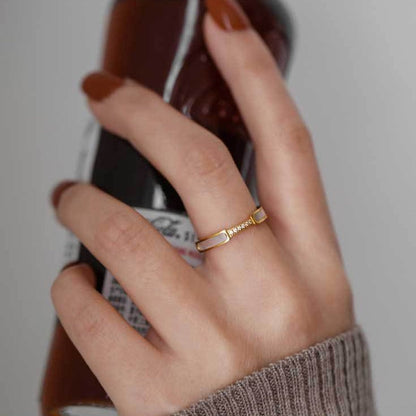 Gabrielle Diamant Simulant Gouden Ring