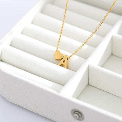 Ria Initieel Letter Gouden Ketting