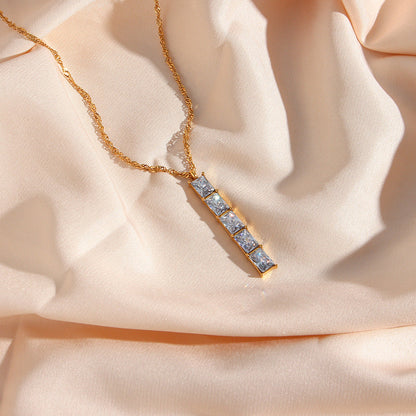 Thea Diamanten Ketting