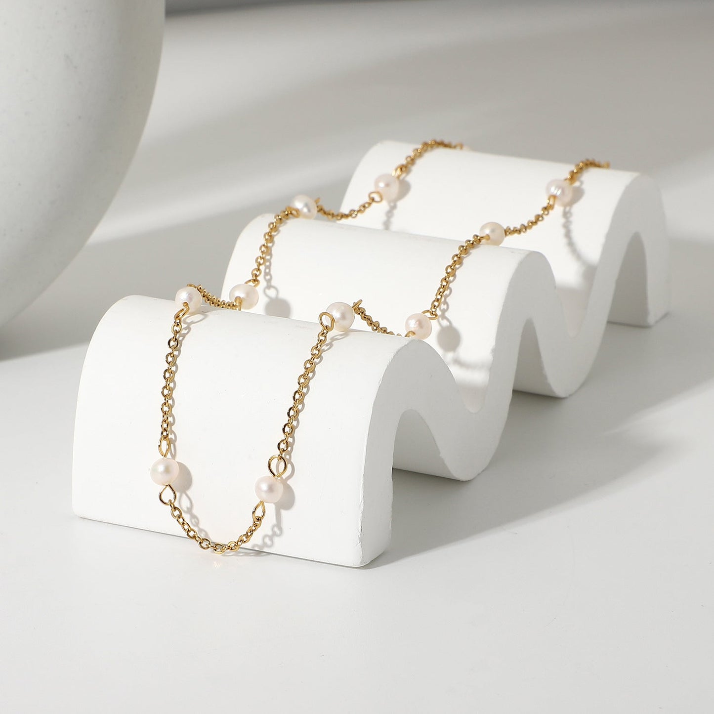 Nora Gouden Parelketting
