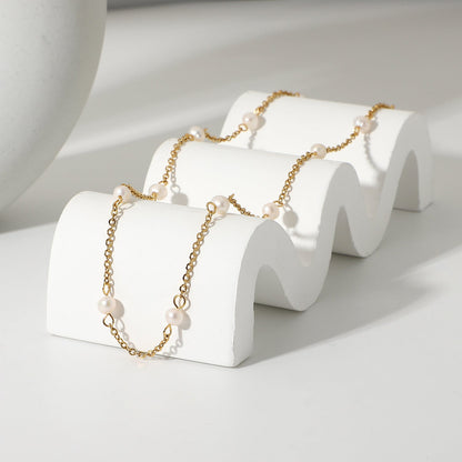Nora Gouden Parelketting
