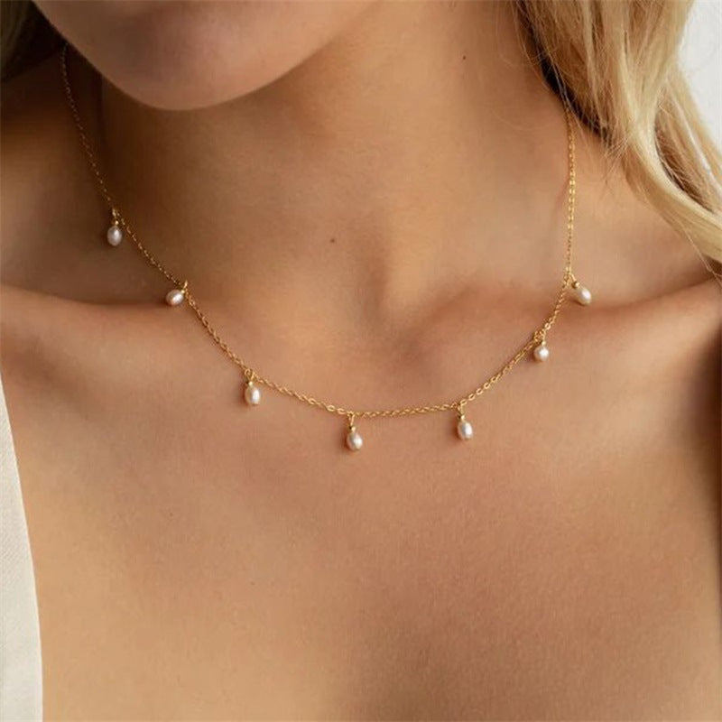 Freeda Zoetwaterparel Ketting