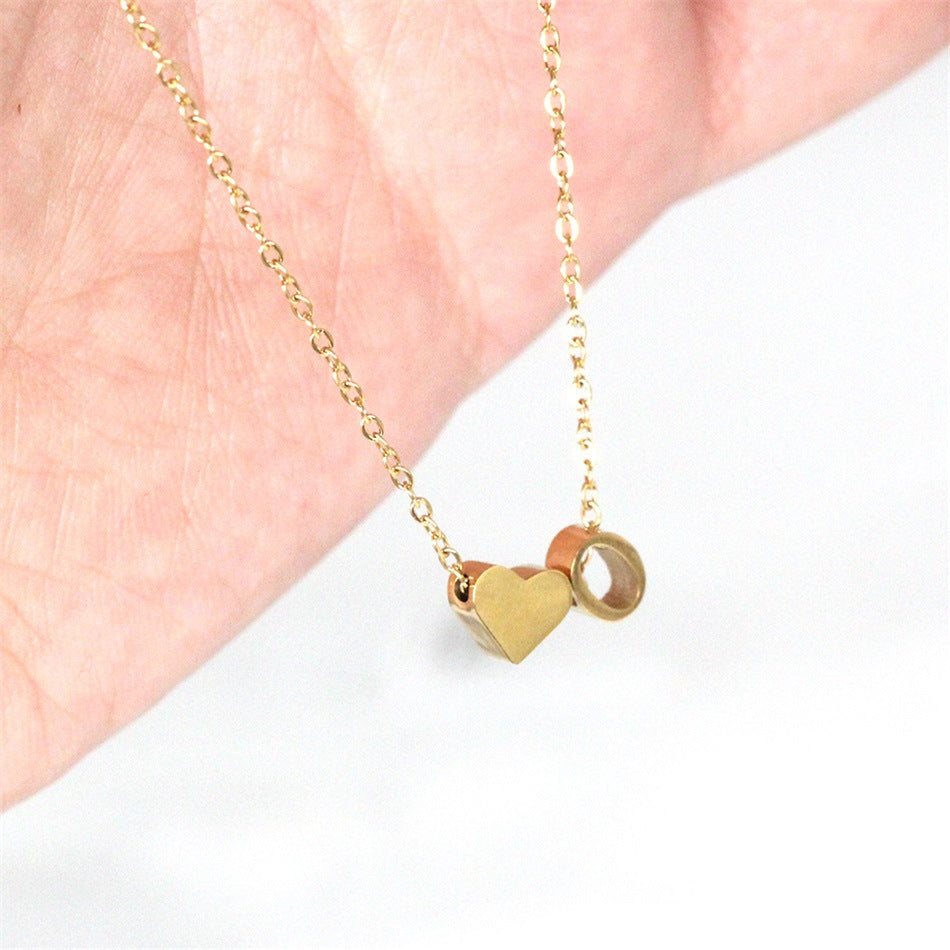 Ria Initieel Letter Gouden Ketting