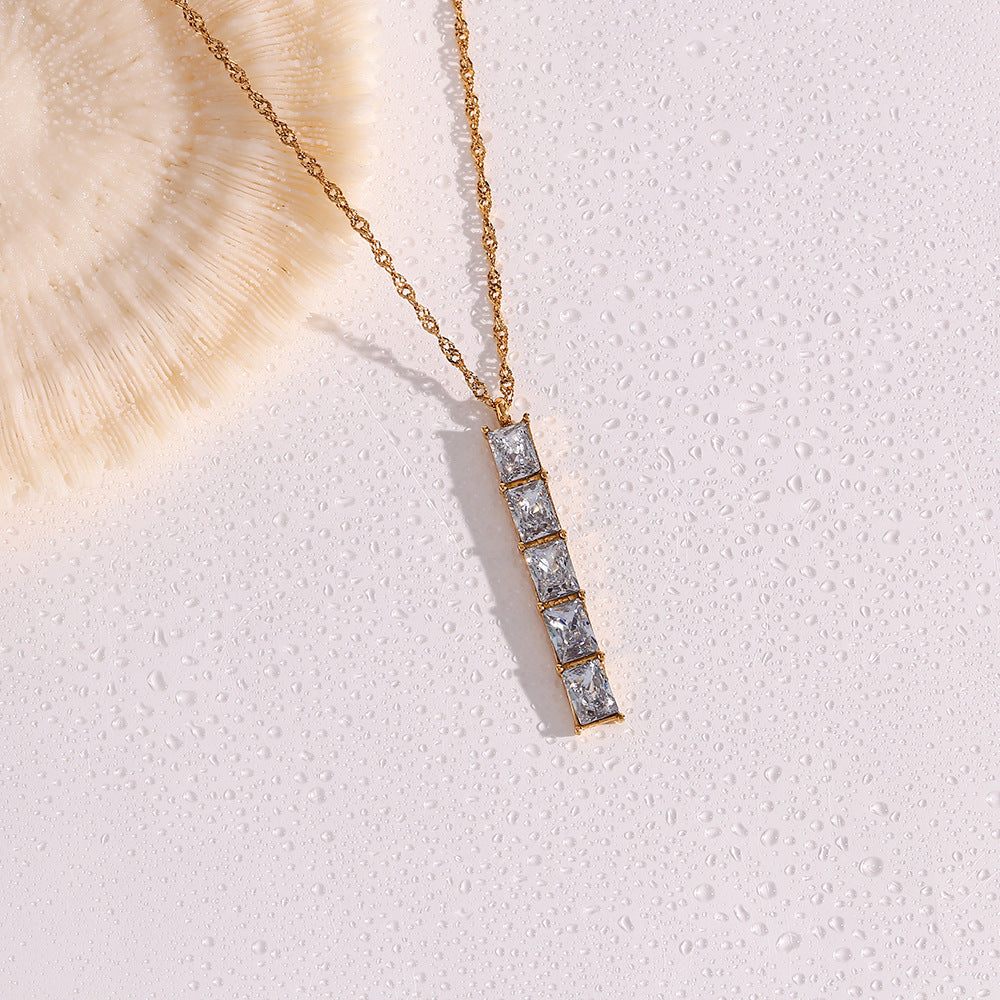 Thea Diamanten Ketting