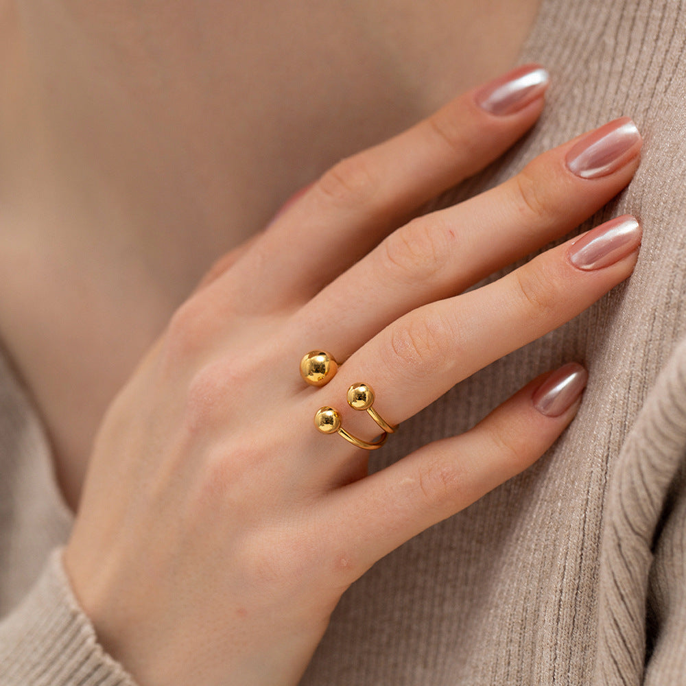 Petunia's Orbit Gouden Ring