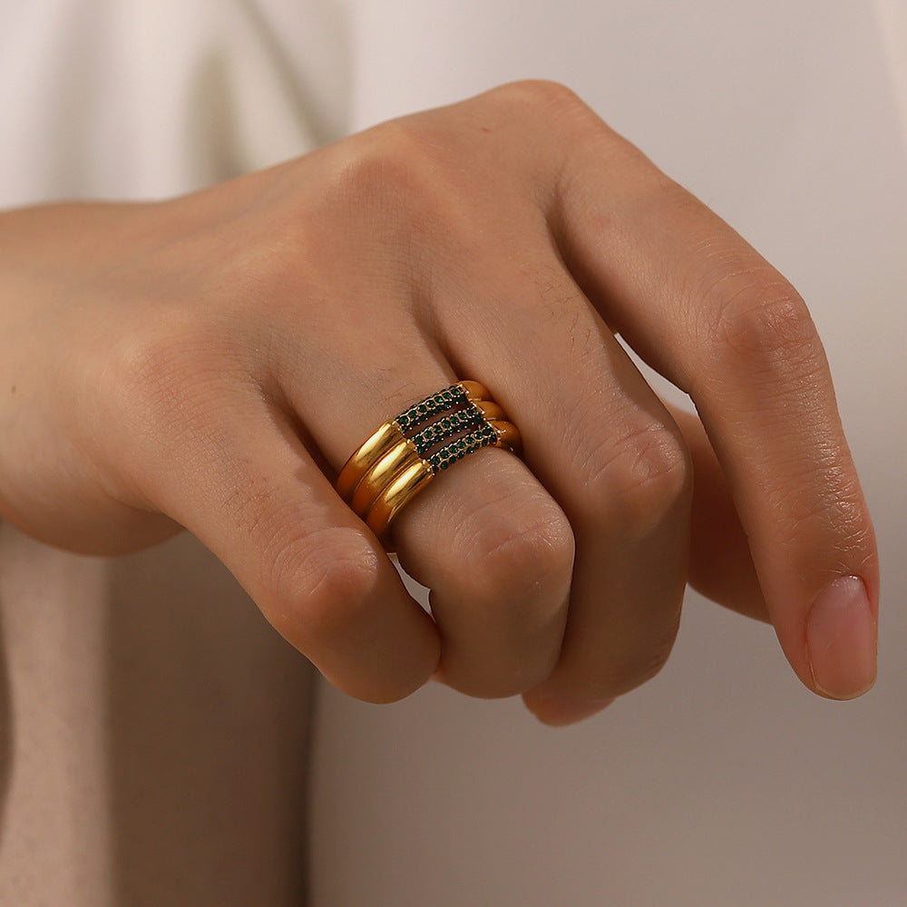 Serenity Diamanten Gouden Ring