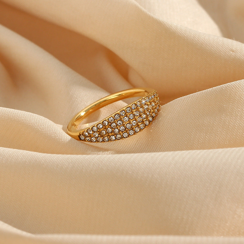 Germaine Gelegde Gouden Ring