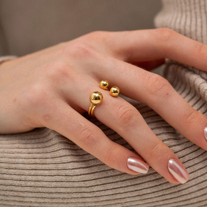 Petunia's Orbit Gouden Ring