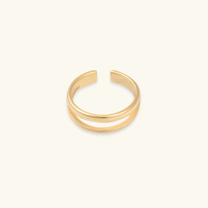 Olivia Gelaagde Gouden Ring