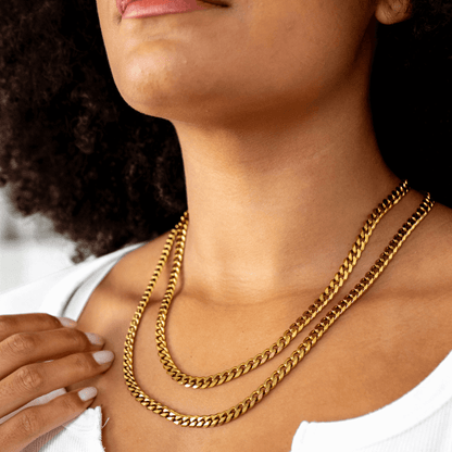Cuban Link Ketting - Goud