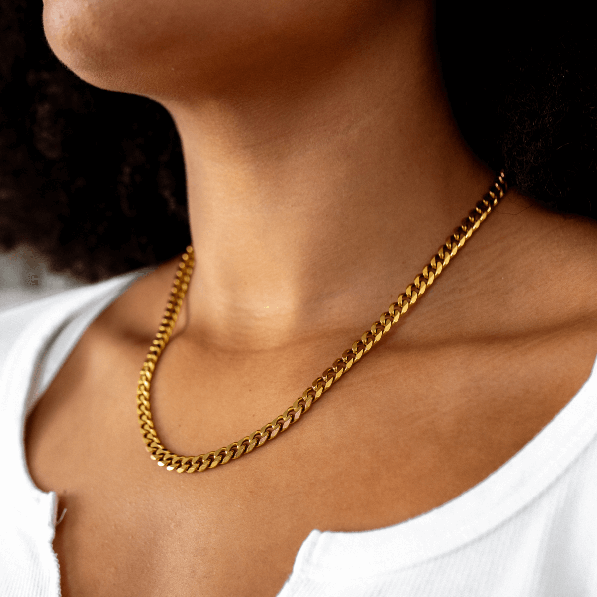 Cuban Link Ketting - Goud