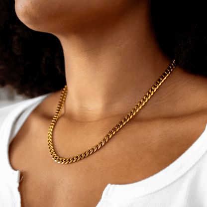 Cuban Link Ketting - Goud