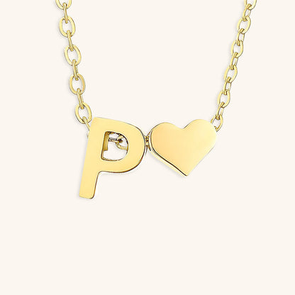 Ria Initieel Letter Gouden Ketting