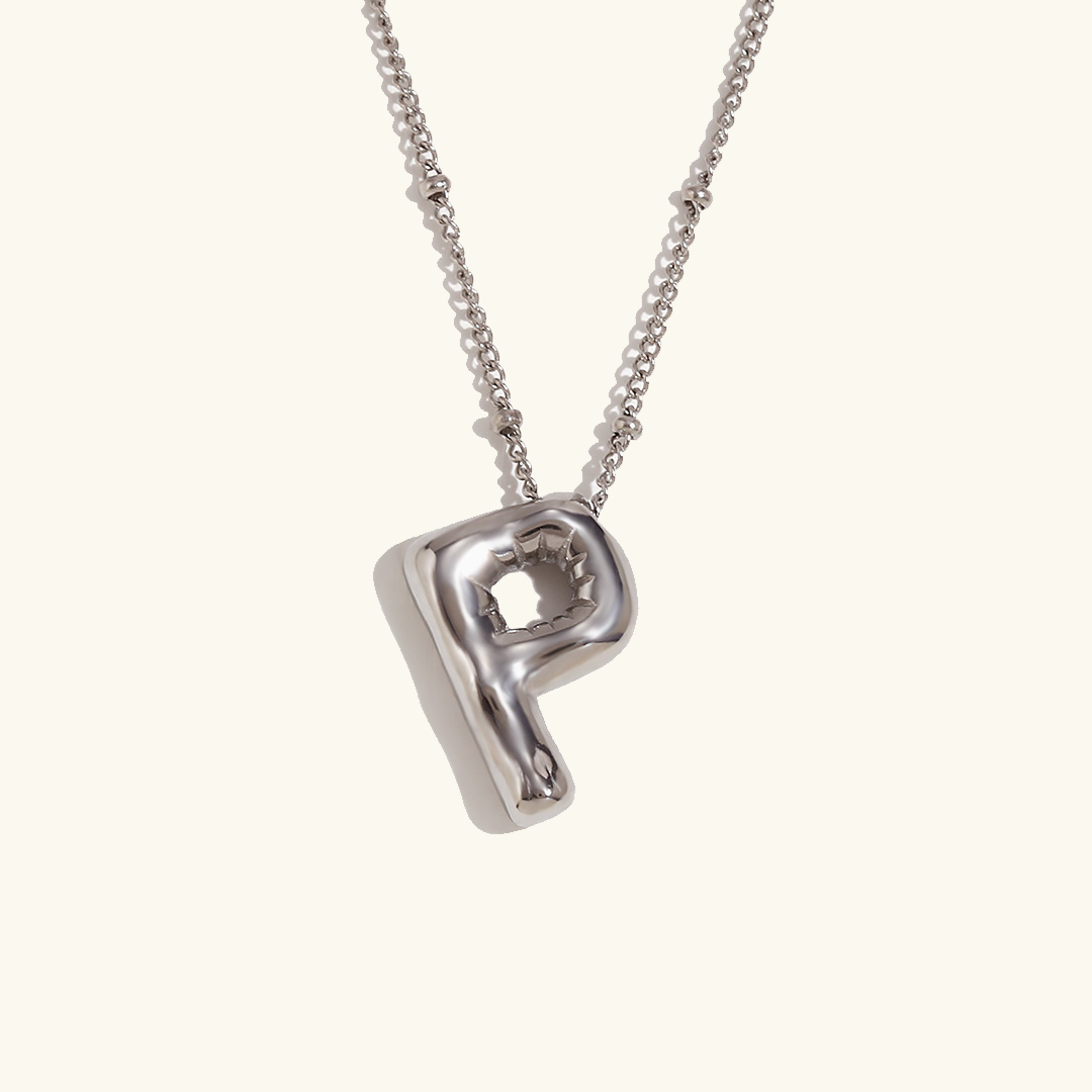 Ballon Initiaal Sereniteit Ketting