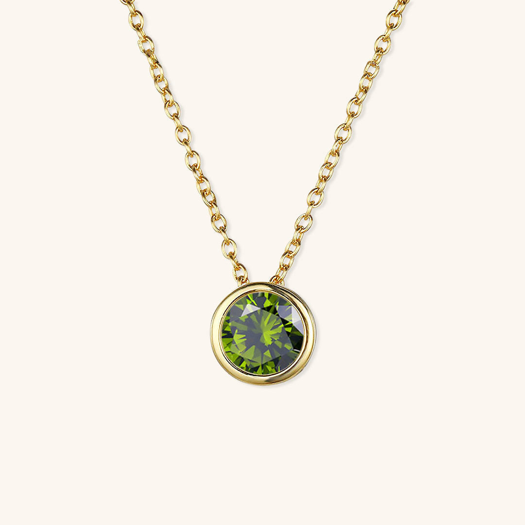 Amelia Geboortesteen Ketting