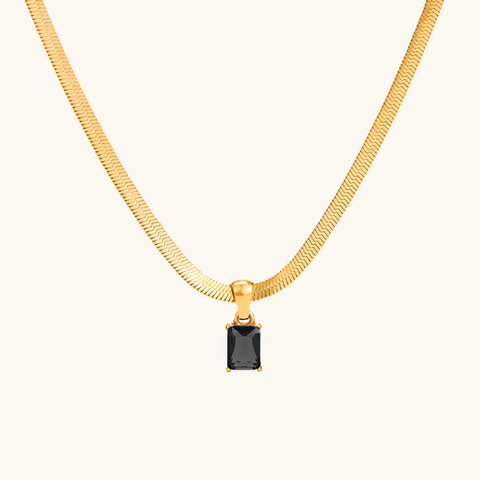 Perugia Slangenketting Hanger Ketting - Goud