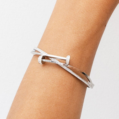 Nagelsteen Armband - Zilver