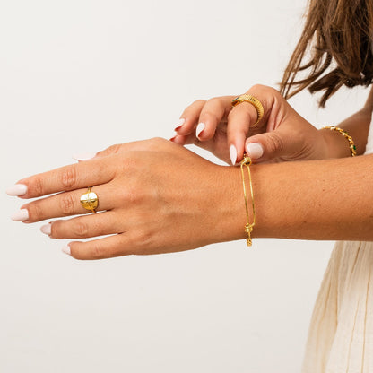 Sydney Dainty Bangle - Goud