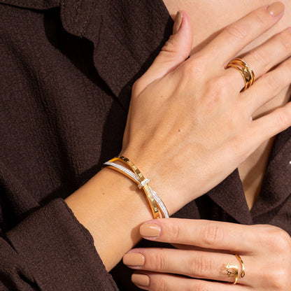 Riviera Bangle Armband - Goud