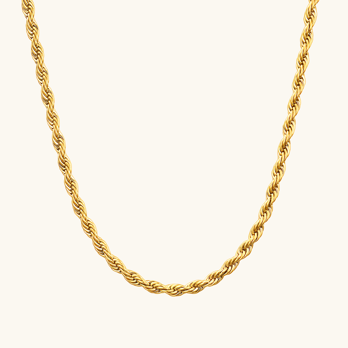Touw Ketting - Goud