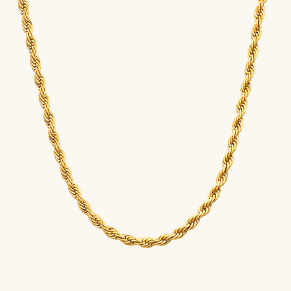 Touw Ketting - Goud